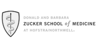 Zucker School of Medicine Logo B&W 200x100