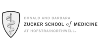 Zucker School of Medicine Logo B&W 200x100